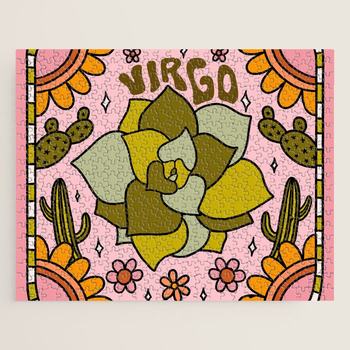 Virgo Cactus Jigsaw Puzzle Gallery Image 1