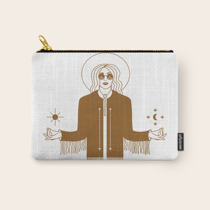 Queen of the Cosmos Carry All Pouch Gallery Image 1