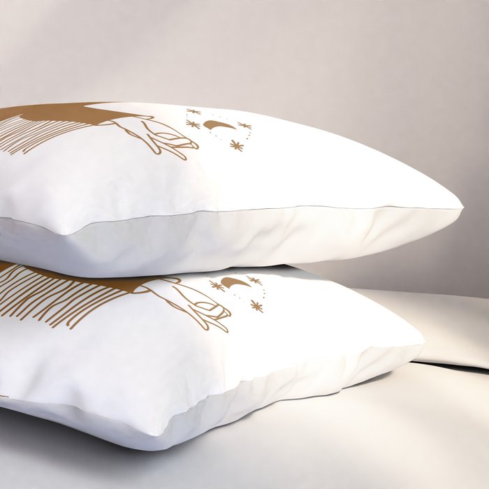 Queen of the Cosmos Pillow Sham Gallery Image 3