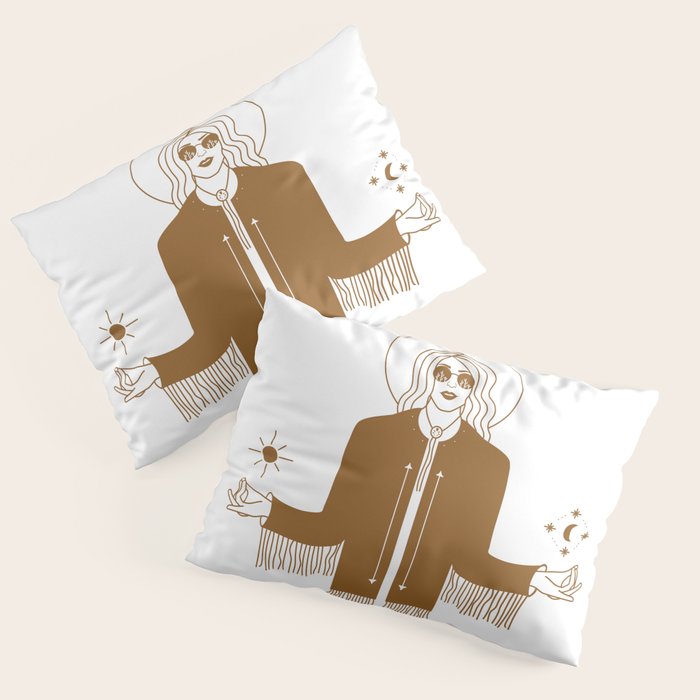 Queen of the Cosmos Pillow Sham Gallery Image 3