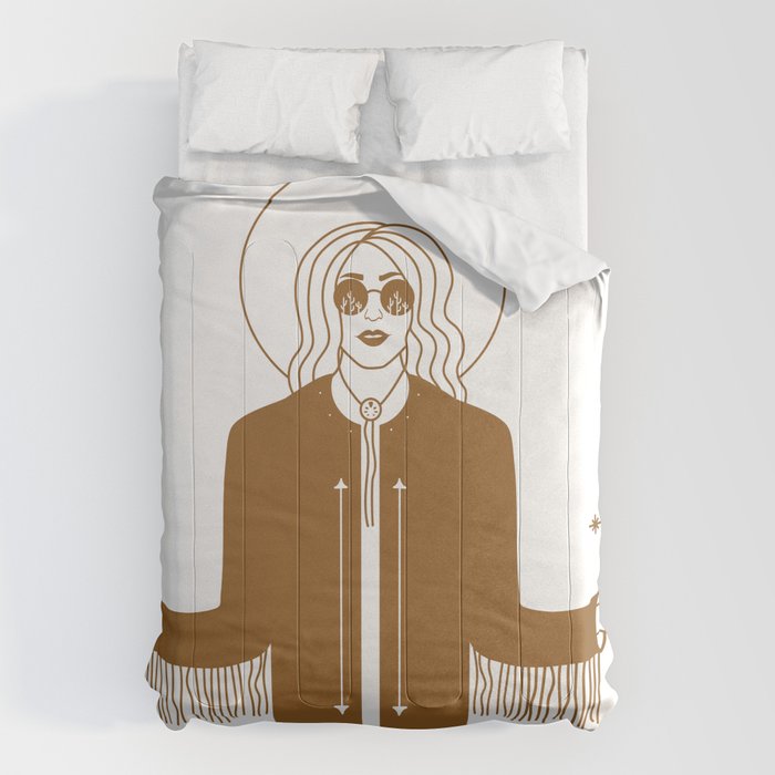 Queen of the Cosmos Comforter Gallery Image 6