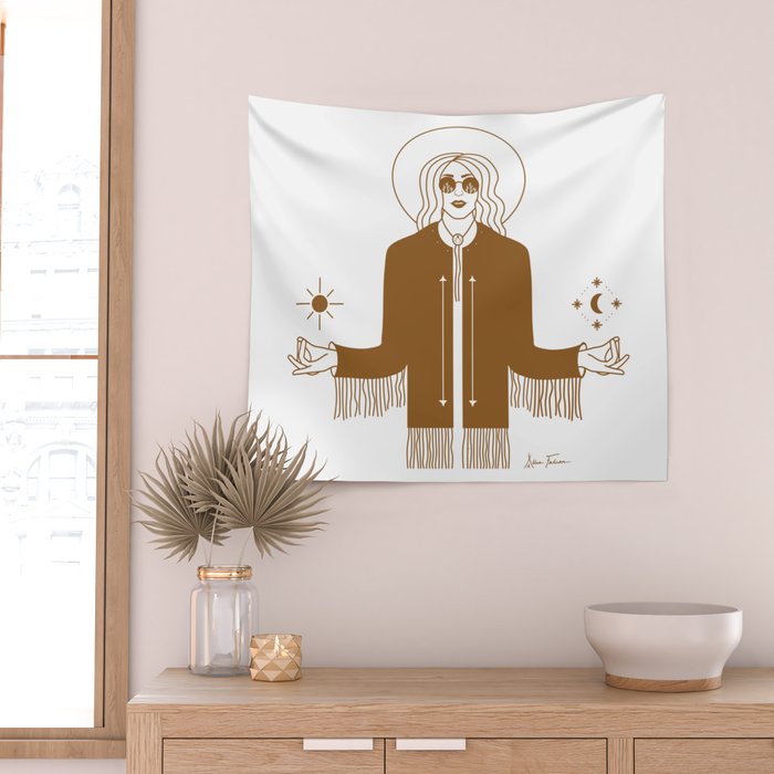 Queen of the Cosmos Wall Tapestry Gallery Image 2