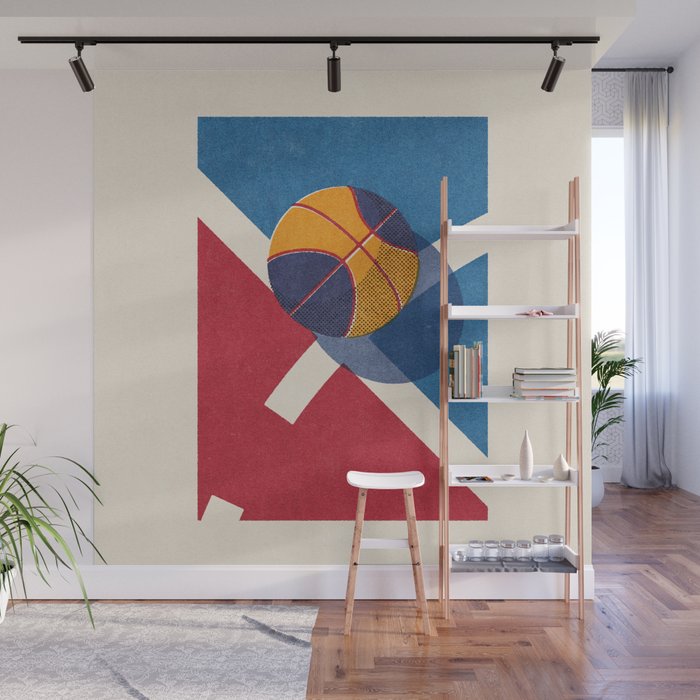 BALLS - Basketball - Street - II b Wall Mural Gallery Image 1