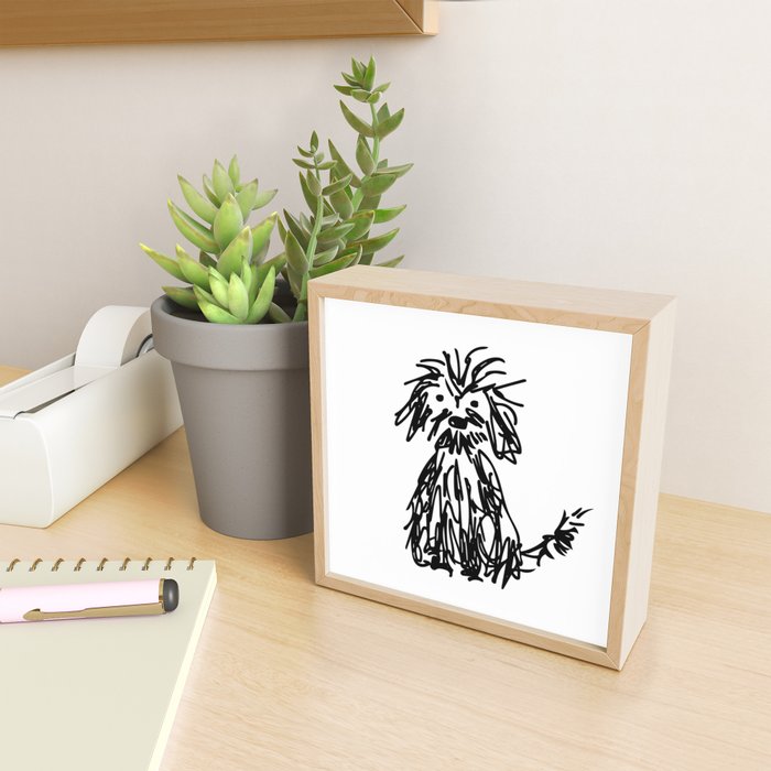 Doggy day Mini Art Print Gallery Image 2