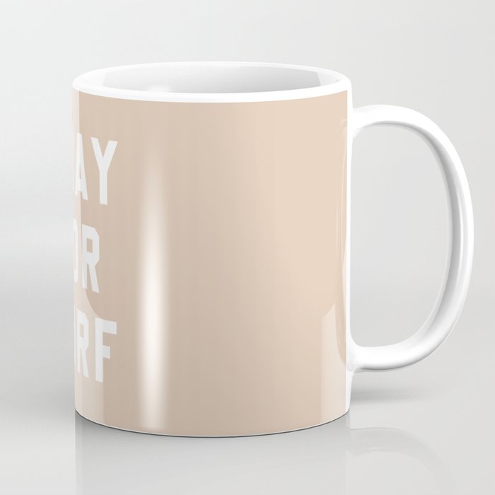 Pray for Surf - sand color Coffee Mug Gallery Image 1
