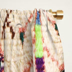 N15 - Oriental Traditional Bohemian Moroccan Artwork. Window Curtain Gallery Image 2