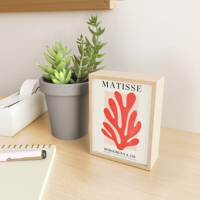 Jazz Leaf: Matisse Edition | Mid Century Series Mini Art Print Gallery Image 2