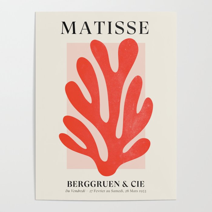 Jazz Leaf: Matisse Edition | Mid Century Series Poster Gallery Image 4