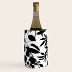Exotic Passionflower Bold Botanical Silhouettes Wine Chiller Gallery Image 3