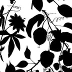 Exotic Passionflower Bold Botanical Silhouettes Coffee Mug Gallery Image 2