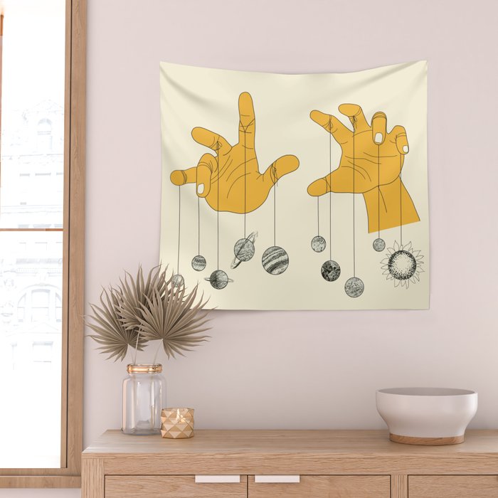 Solar System Wall Tapestry Gallery Image 2