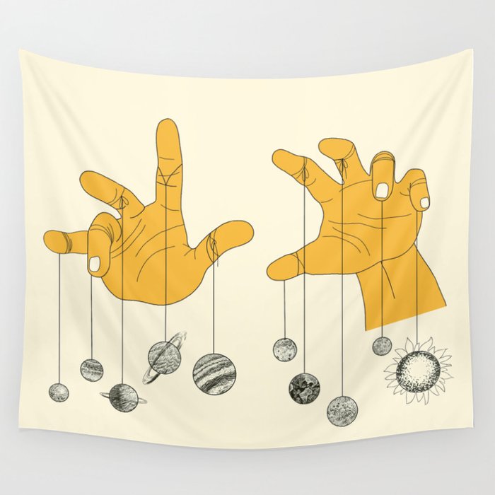 Solar System Wall Tapestry Gallery Image 4