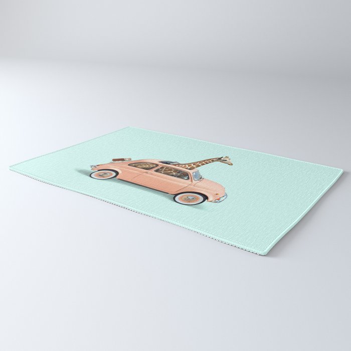 GIRAFFE CAR Rug Gallery Image 3