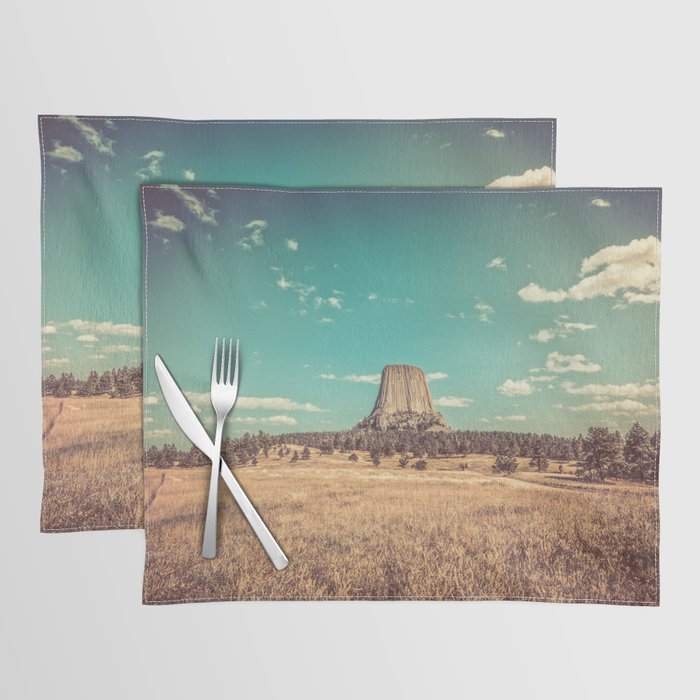 Devil's Tower National Monument Wyoming Placemat Gallery Image 1