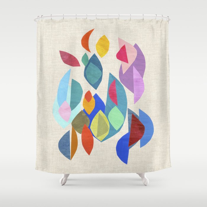 Helix Shards Shower Curtain Gallery Image 1