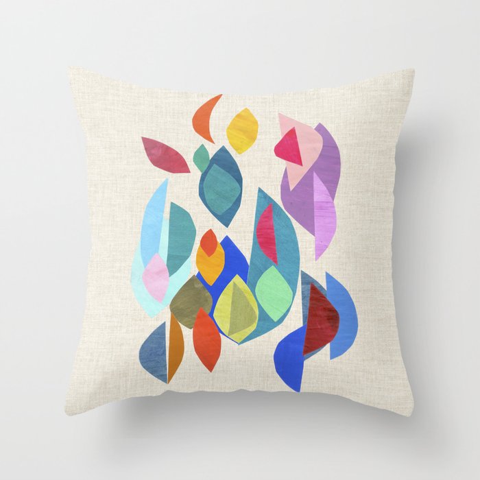 Helix Shards Throw Pillow Gallery Image 6