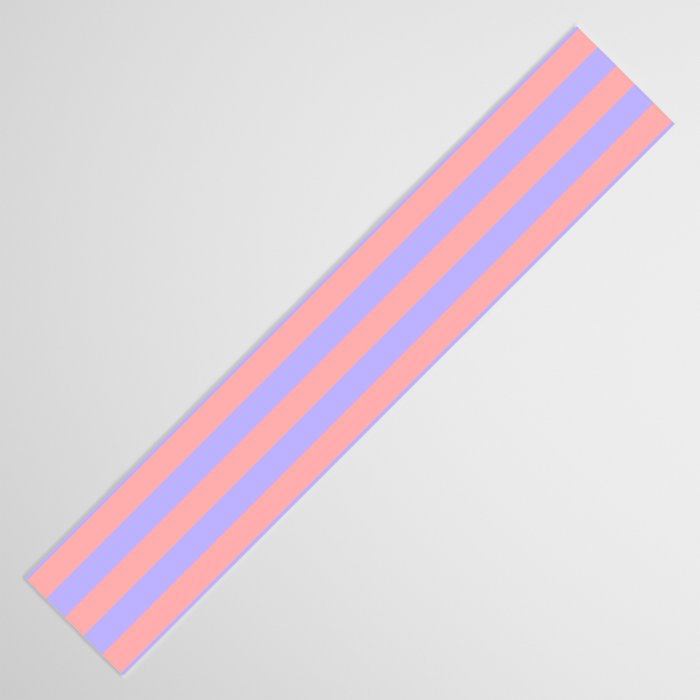 Sand Pink and Purple Wisteria  Summer Gazebo Stripes Table Runner Gallery Image 3