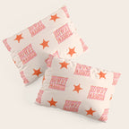 Old West: Howdy Pardner (bright pink and orange saloon style letters) Pillow Sham Gallery Image 3