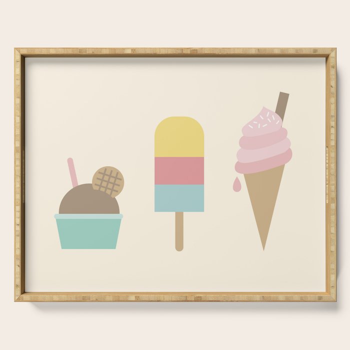 Ice Cream Serving Tray Gallery Image 1