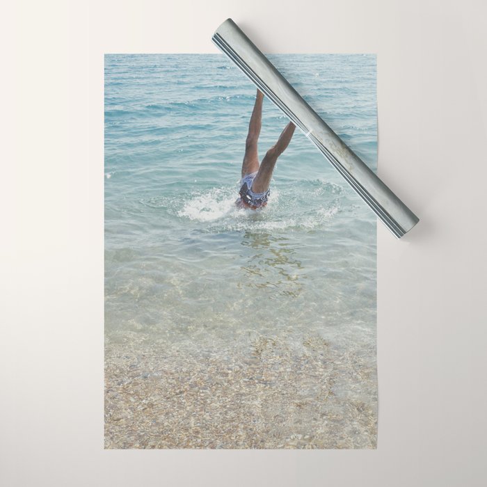 Handstand Wrapping Paper Gallery Image 1
