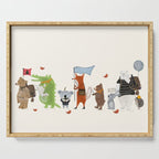 lets all go exploring Serving Tray Gallery Image 1