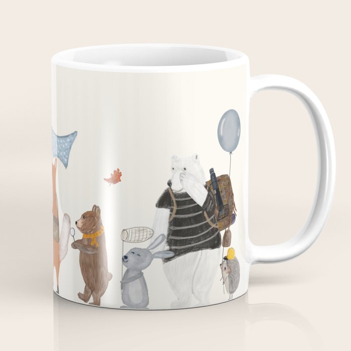 lets all go exploring Coffee Mug Gallery Image 1
