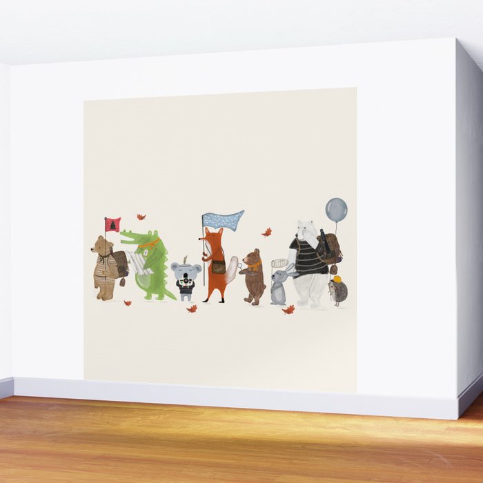 lets all go exploring Wall Mural Gallery Image 2