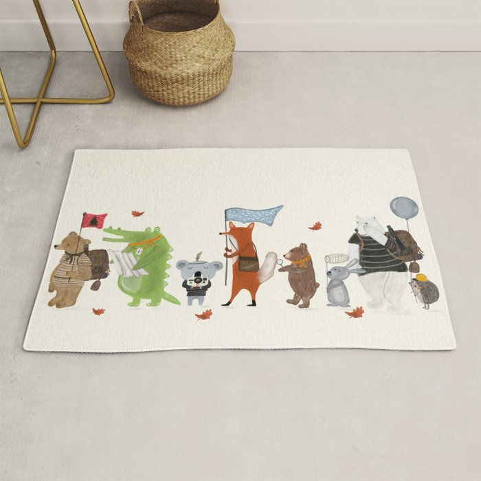 lets all go exploring Rug Gallery Image 1
