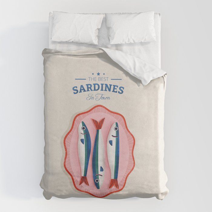 The Best Fish In Town Duvet Cover Gallery Image 1