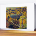 Franklin Carmichael Canadian artist Art Nouveau Post-Impressionism October Gold Wall Mural Gallery Image 2