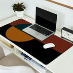 Color Block Abstract XI Desk Mat Gallery Image 2