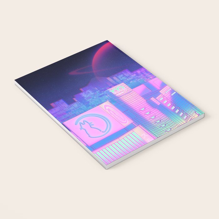 City Pop Shibuya Crossing Notebook Gallery Image 3