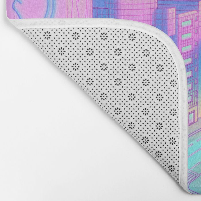 City Pop Shibuya Crossing Bath Mat Gallery Image 2