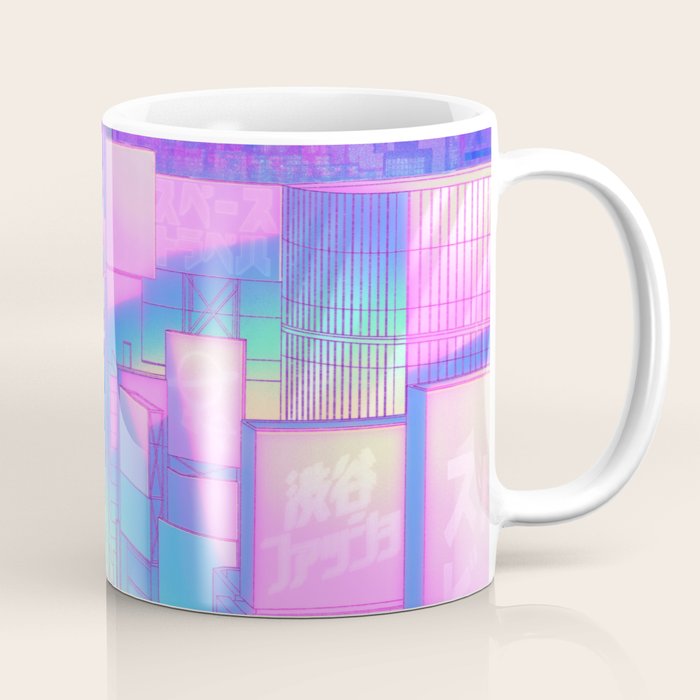 City Pop Shibuya Crossing Coffee Mug Gallery Image 1