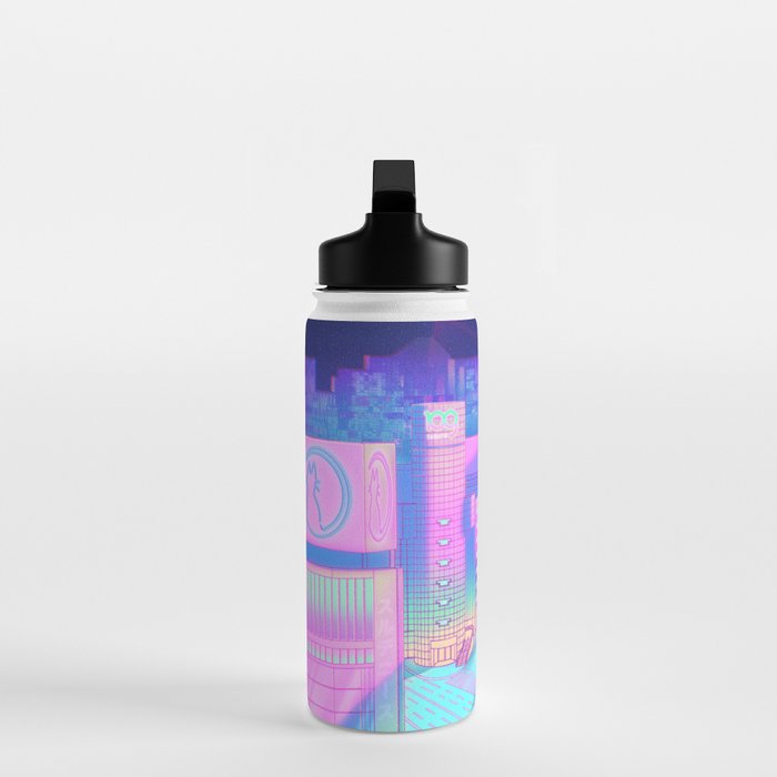 City Pop Shibuya Crossing Water Bottle Gallery Image 3