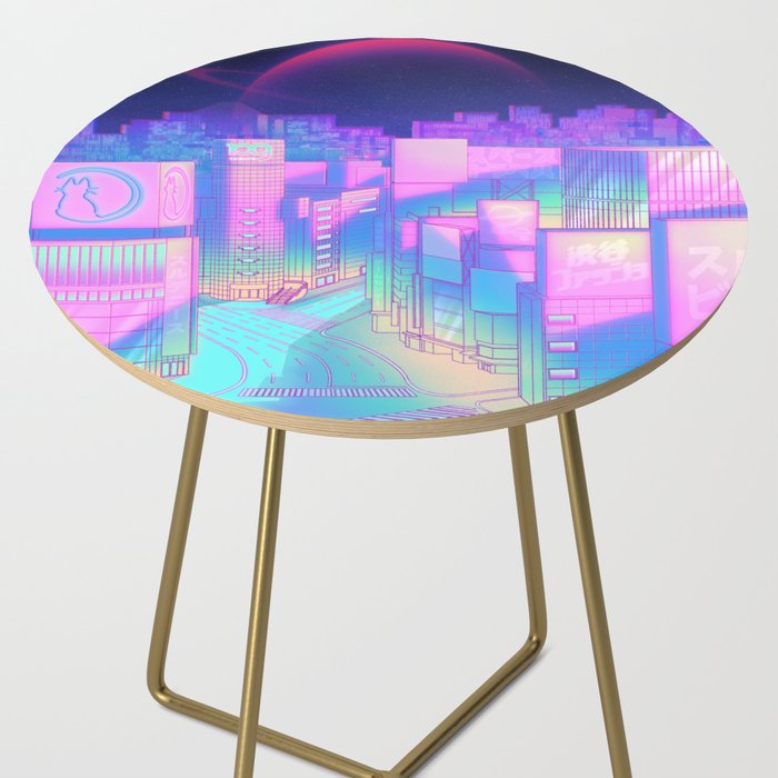 City Pop Shibuya Crossing Side Table Gallery Image 2