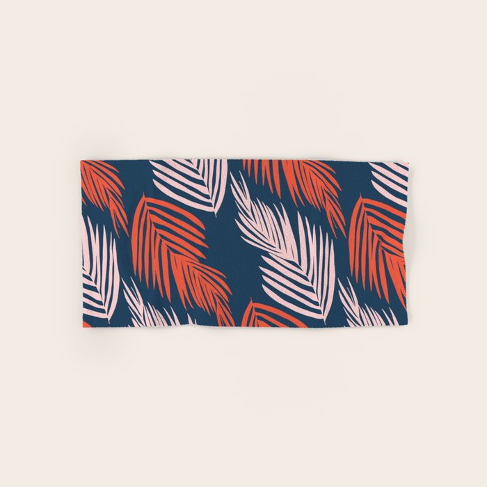 Blue Palms Bath Towel Gallery Image 1