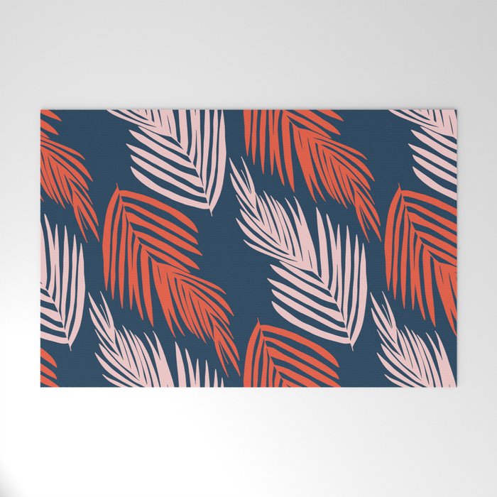 Blue Palms Welcome Mat Gallery Image 1