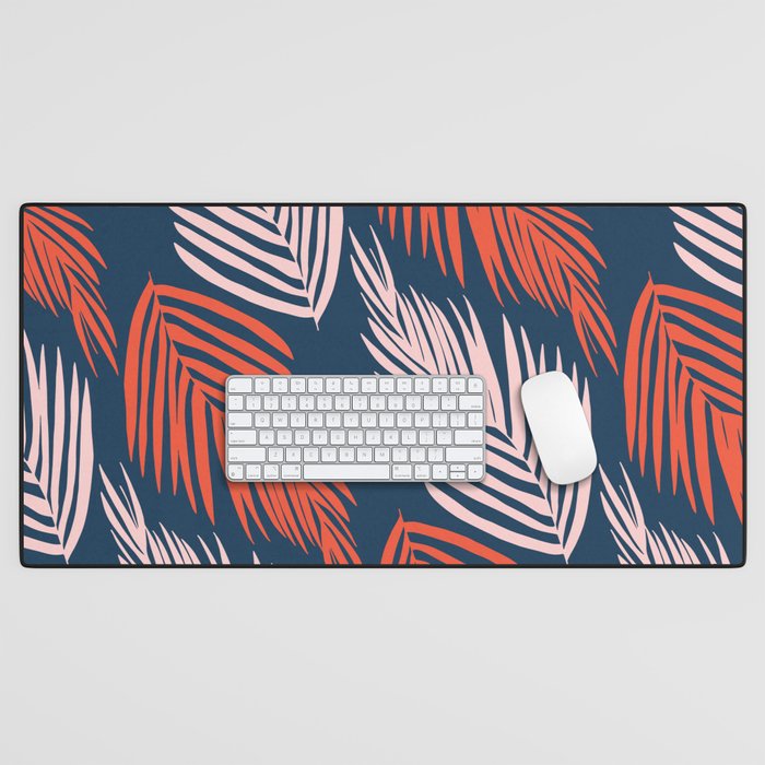 Blue Palms Desk Mat Gallery Image 1