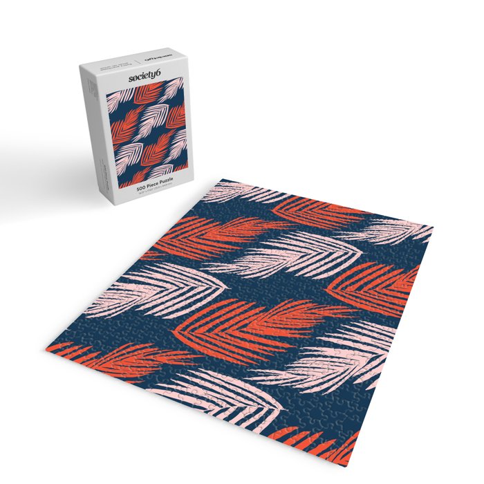 Blue Palms Jigsaw Puzzle Gallery Image 2