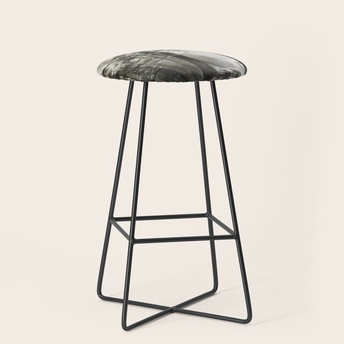 Pathway of light, sunlight and sunbeams in forest black and white photograph by J W Chapman Taylor Stool Gallery Image 1