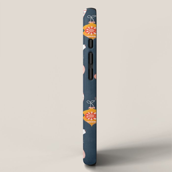 Christmas Retro decorations no2 iPhone Case Gallery Image 2