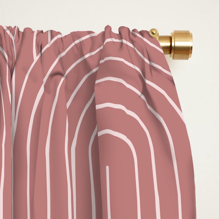 Art Deco Arch Pattern XXXVI Window Curtain Gallery Image 2