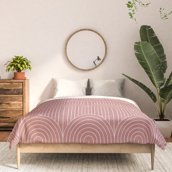 Art Deco Arch Pattern XXXVI Comforter Gallery Image 3