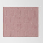 Art Deco Arch Pattern XXXVI Throw Blanket Gallery Image 2