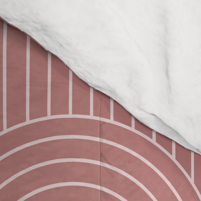 Art Deco Arch Pattern XXXVI Comforter Gallery Image 4