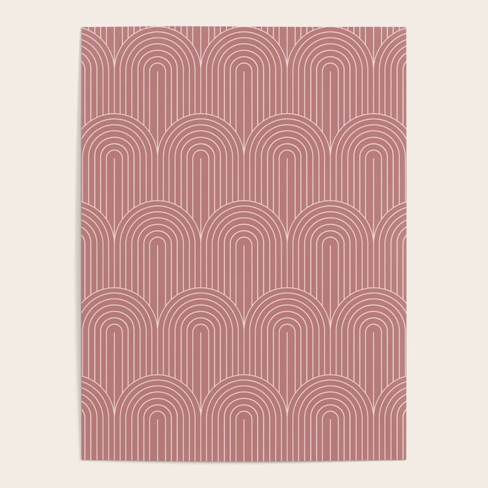 Art Deco Arch Pattern XXXVI Poster Gallery Image 4