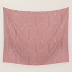 Art Deco Arch Pattern XXXVI Wall Tapestry Gallery Image 4