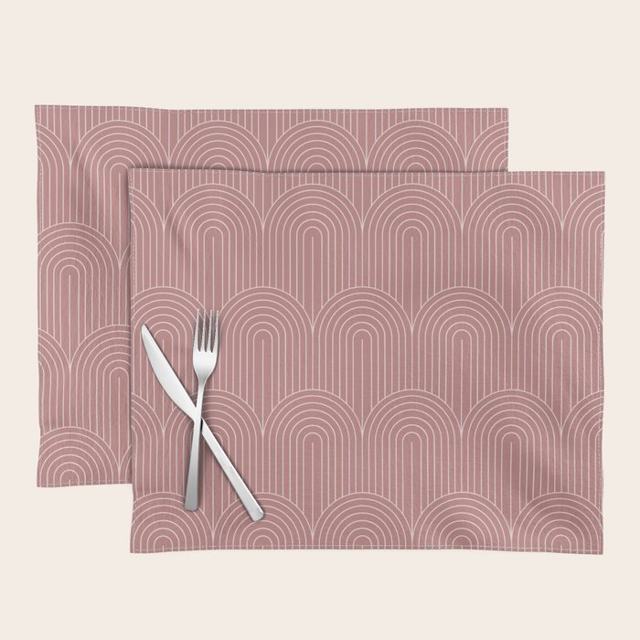 Art Deco Arch Pattern XXXVI Placemat Gallery Image 1