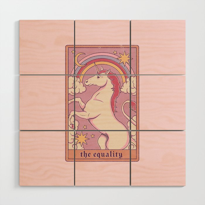 The Equality Wood Wall Art Gallery Image 1